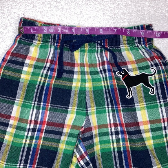 The black dog plaid jogger style pajama pant size xs - Picture 4 of 7